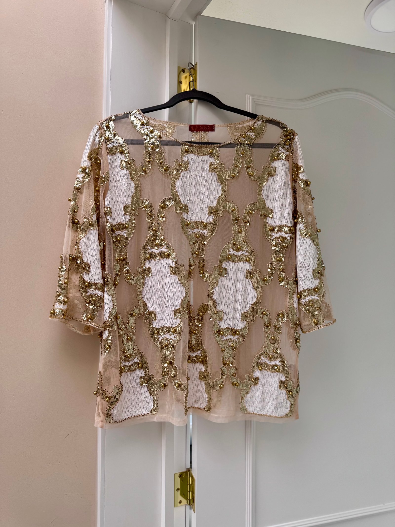 Blusa de lentejuelas