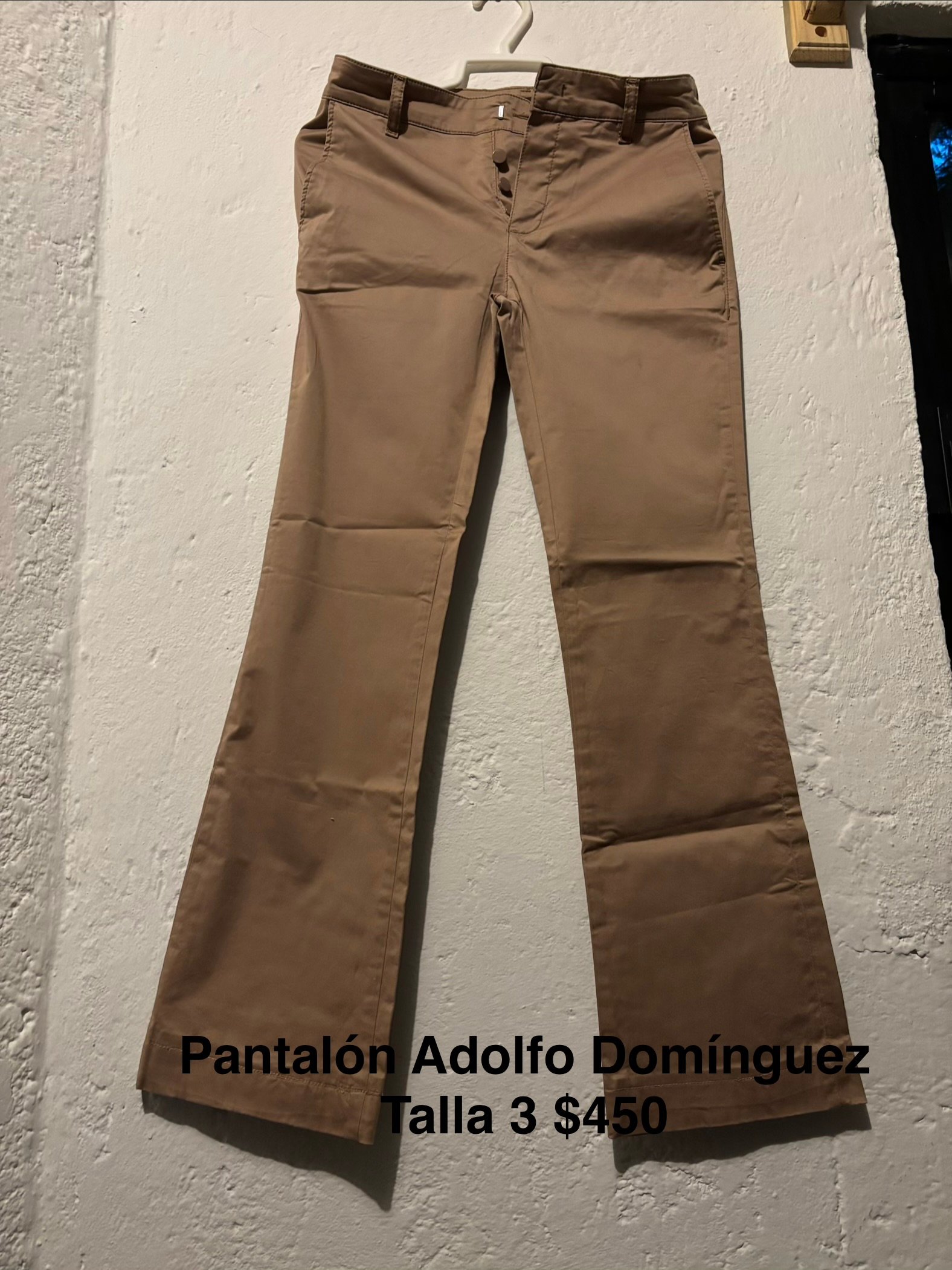 Pantalón de vestir recto